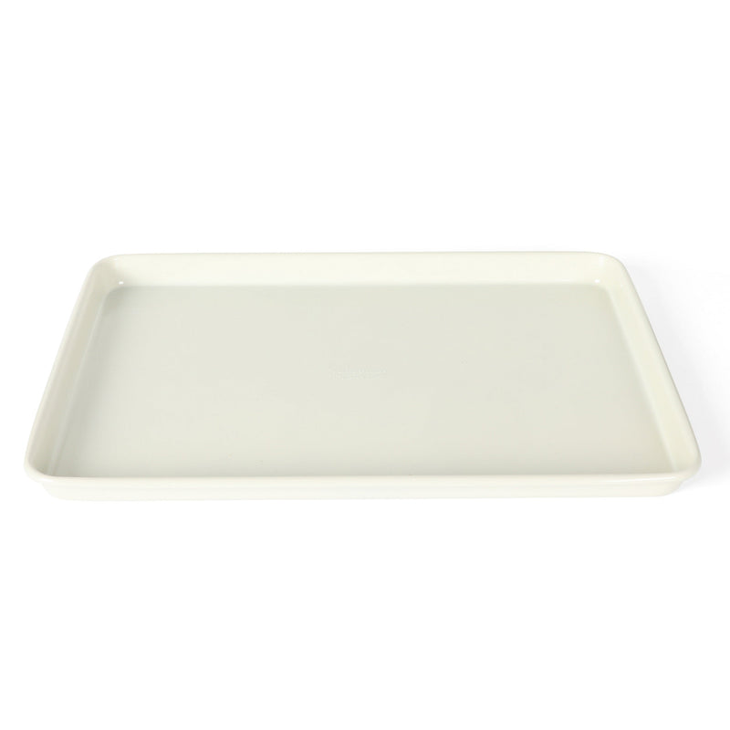 Martha Stewart Everyday Color Bake 15"X 10" Carbon Steel Cookie Sheet w/ Cooling Rack - Linen - Color Sleeve