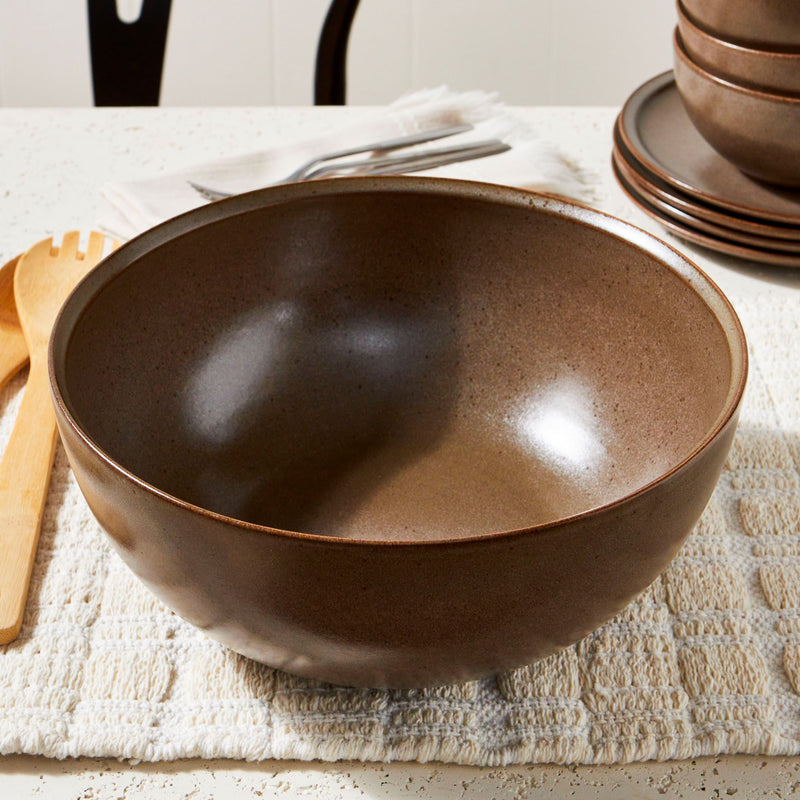Better Homes & Gardens Banks 11" Semi Matte Reactive Glaze Stoneware Serving Bowl - Open Stock w/ UPC Label