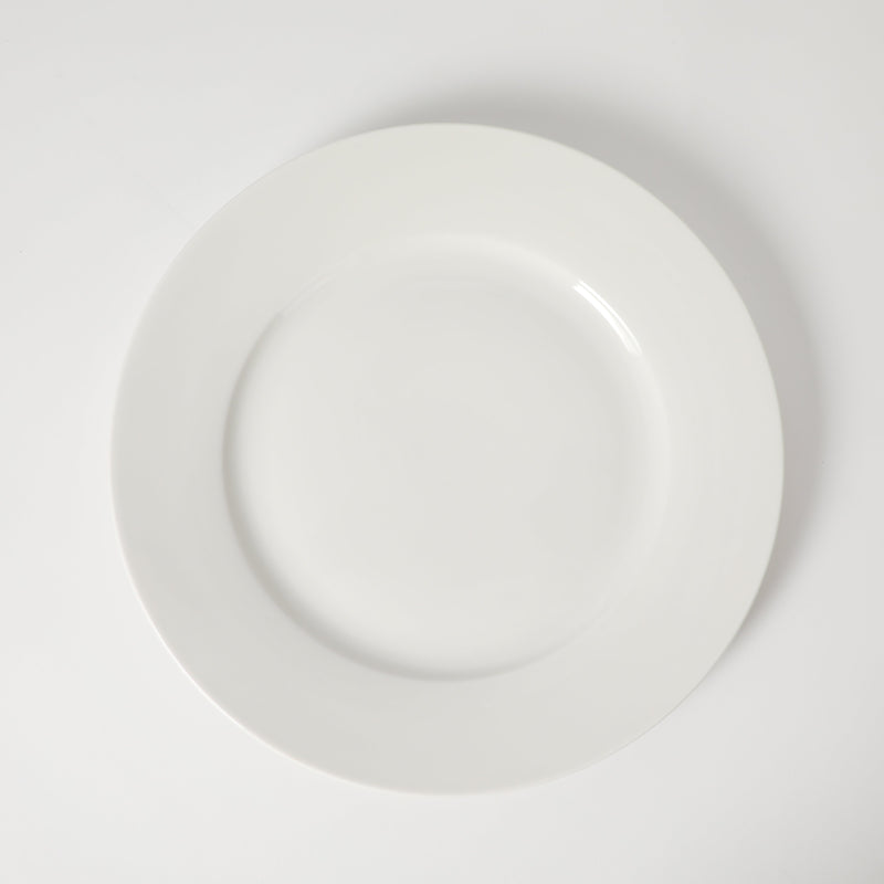 Gibson Home Noble Court 10.5" Dinner Plate - White - Fine Ceramic - PDQ