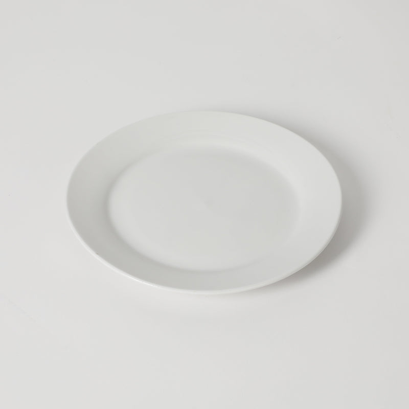 Gibson Home Noble Court 7.5" Dessert Plate - White - Fine Ceramic - PDQ