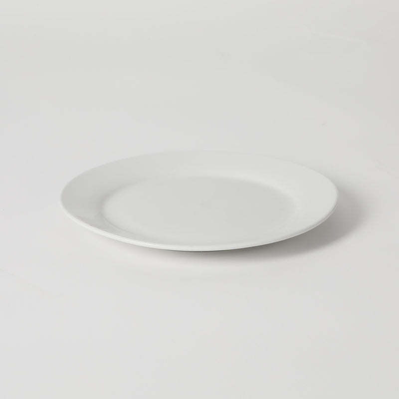 Gibson Home Noble Court 7.5" Dessert Plate - White - Fine Ceramic - PDQ