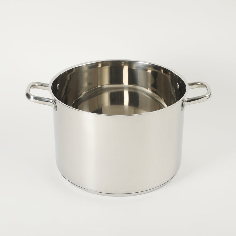 Oster Adenmore 16qt Stainless Steel Stock Pot w/ Tempered Glass Lid - Brushed - T-Box