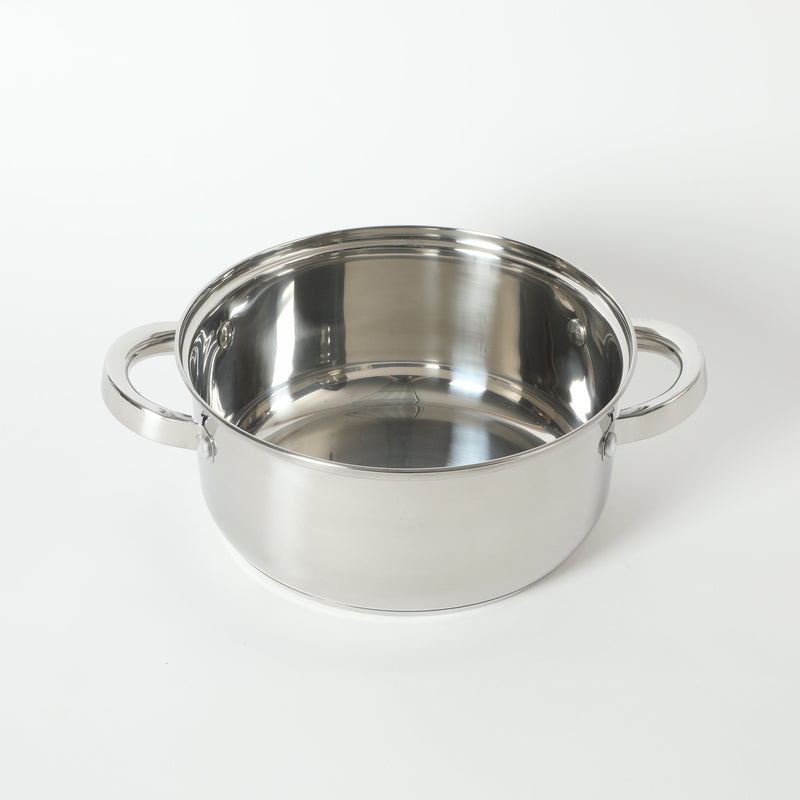 Oster Sangerfield 3qt Stainless Steel Steamer Set w/ Lid & Steamer Insert - Mirror Finish - Gift Box