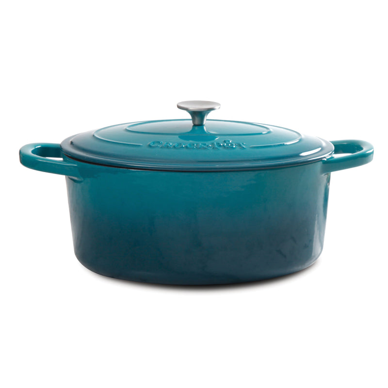 Crock-Pot Artisan 7qt Enamel Dutch Oven w/ Lid - Oval - Gift Box