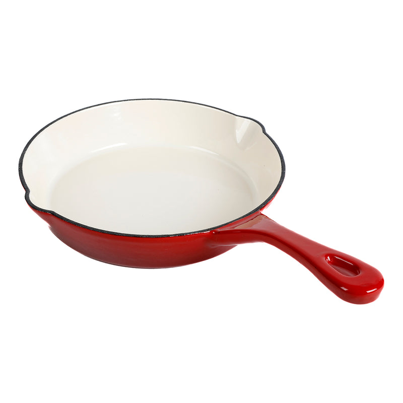 Crock-Pot Artisan 8" Enamel Cast Iron Skillet- Round - Color Sleeve