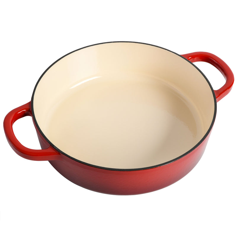 Crock-Pot Artisan 5qt Enamel Cast Iron Braiser Pan w/ Lid - Round - Gift Box