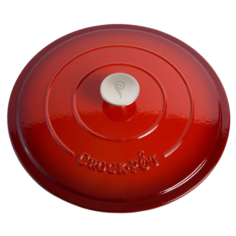 Crock-Pot Artisan 5qt Enamel Cast Iron Braiser Pan w/ Lid - Round - Gift Box