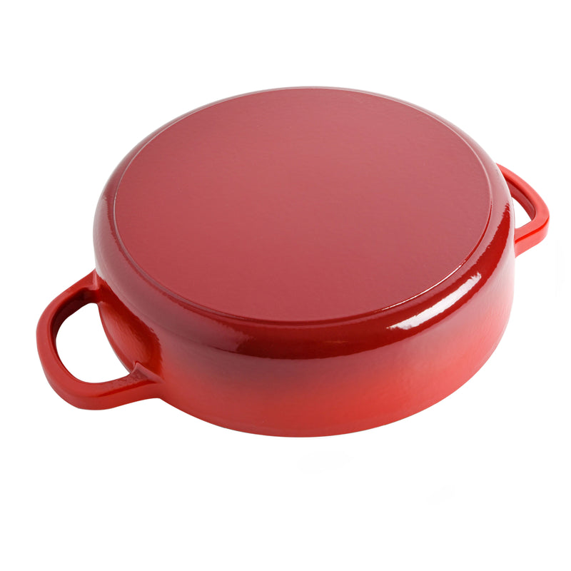 Crock-Pot Artisan 5qt Enamel Cast Iron Braiser Pan w/ Lid - Round - Gift Box