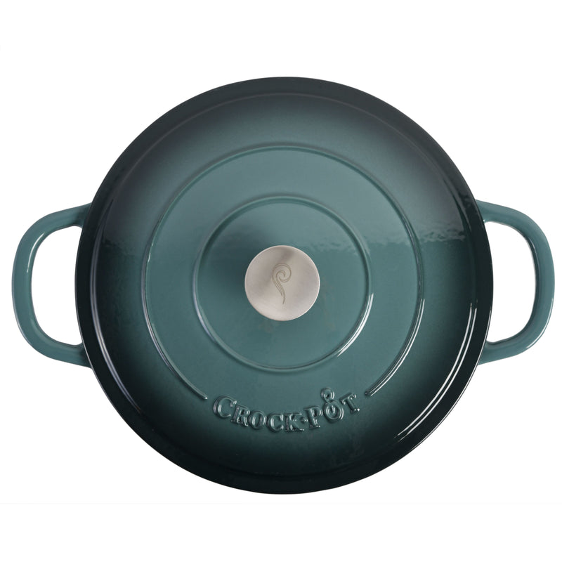 Crock-Pot Artisan 5qt Enamel Cast Iron Braiser Pan w/ Lid - Round - Gift Box