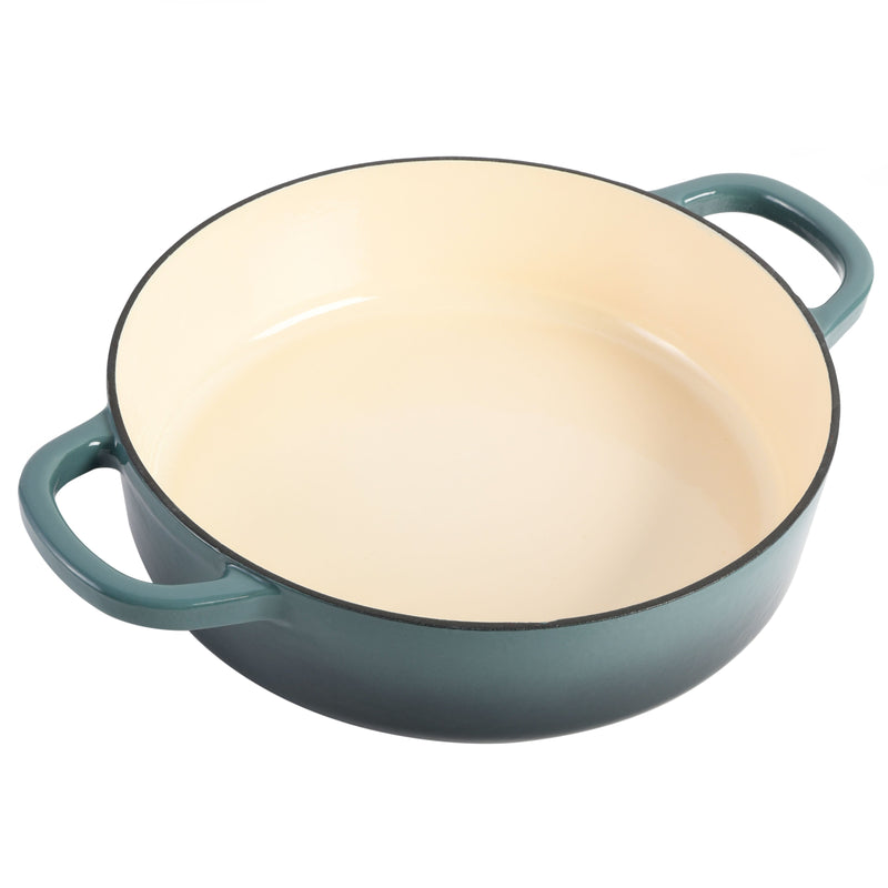 Crock-Pot Artisan 5qt Enamel Cast Iron Braiser Pan w/ Lid - Round - Gift Box