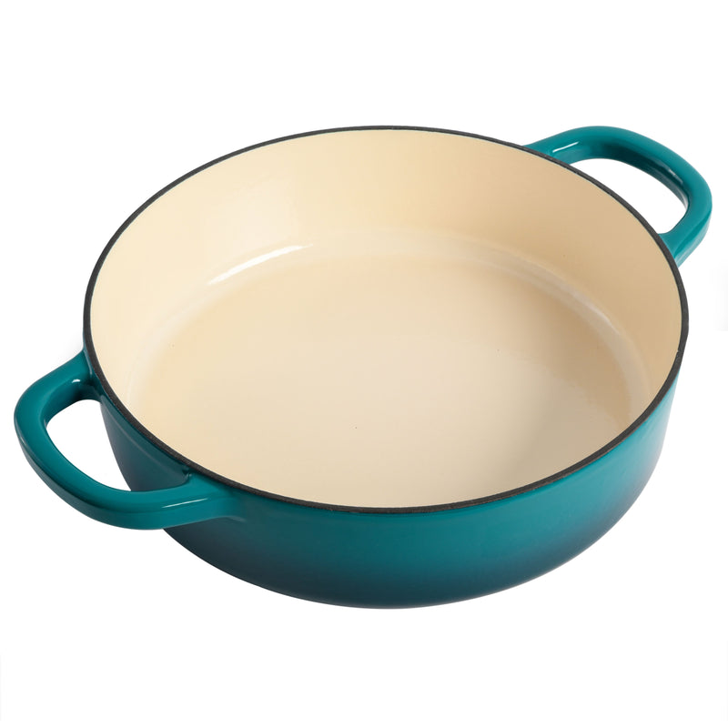 Crock-Pot Artisan 5qt Enamel Cast Iron Braiser Pan w/ Lid - Round - Gift Box