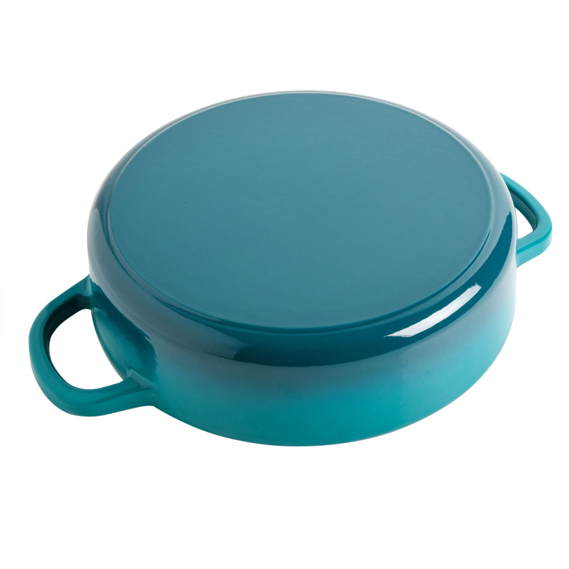 Crock-Pot Artisan 5qt Enamel Cast Iron Braiser Pan w/ Lid - Round - Gift Box