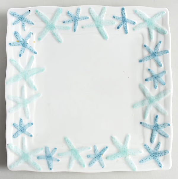 Cape Coral 2pc 6" Durastone Dessert Plates - Tie Card