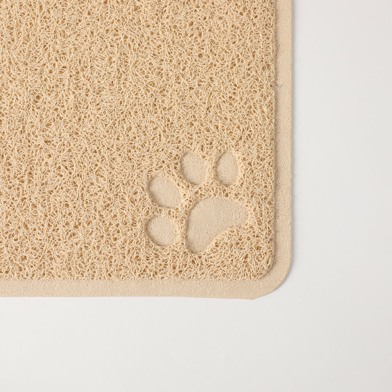 Gibson Home Pet Elements 23.6" Pet Mat - Rect. - 3 Assorted Colors - PVC 480 G - O/S - Hang Tag