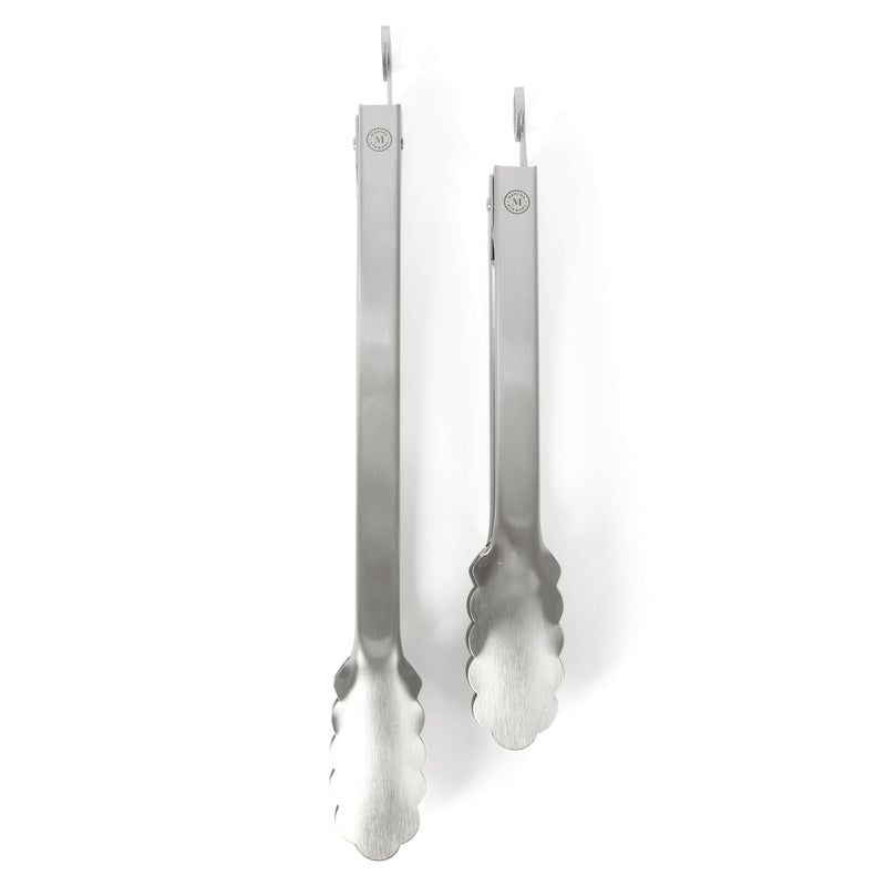Martha Stewart Richburn 2pc Stainless Steel Tongs Set - Tie Card