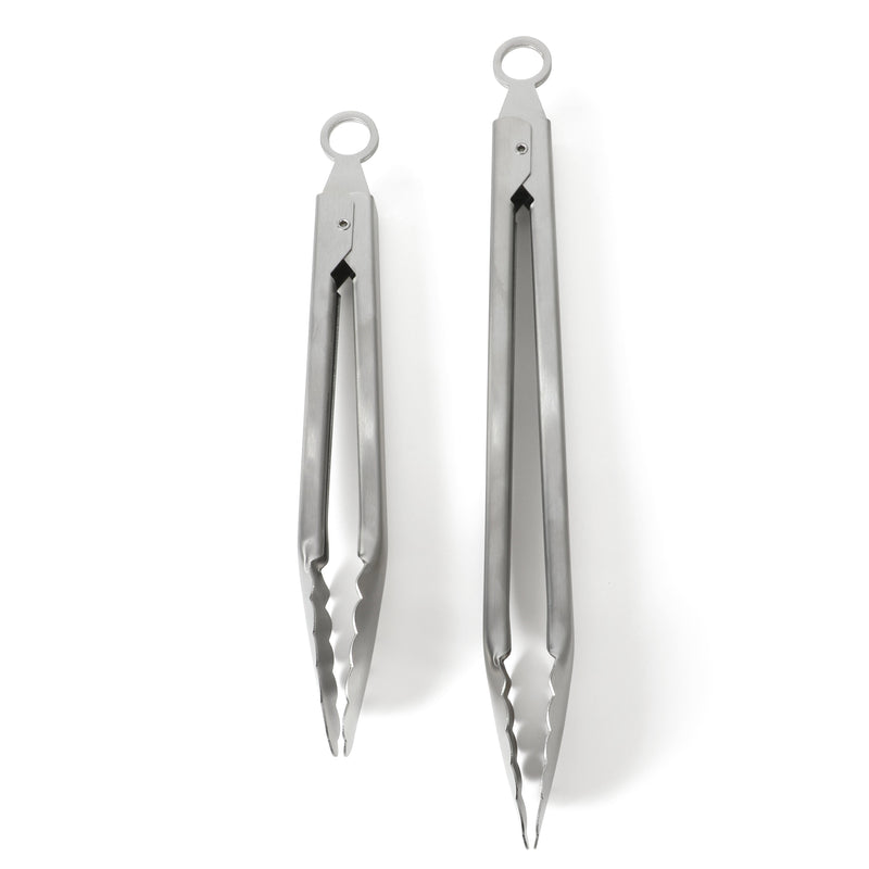 Martha Stewart Richburn 2pc Stainless Steel Tongs Set - Tie Card