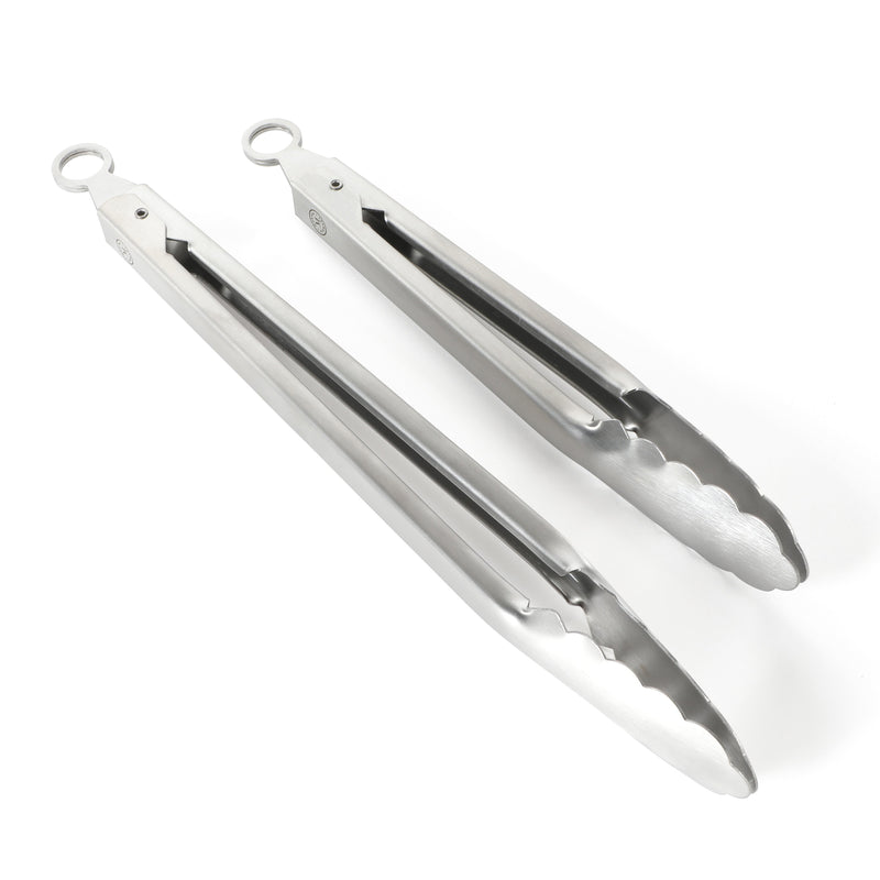 Martha Stewart Richburn 2pc Stainless Steel Tongs Set - Tie Card