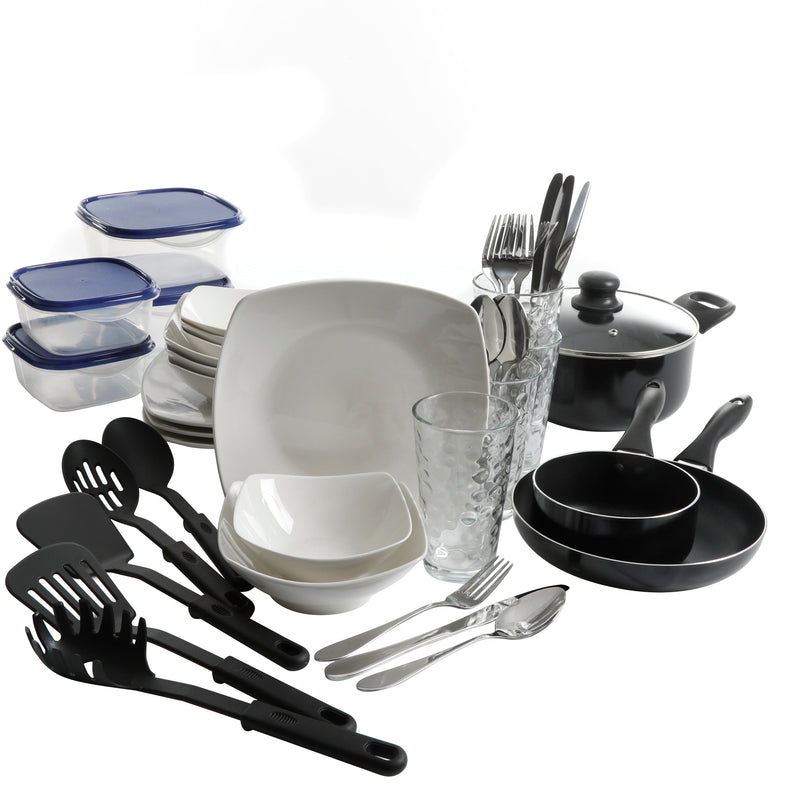 Gibson Home 45pc Dinnerware Combo Set - Factory Remailer