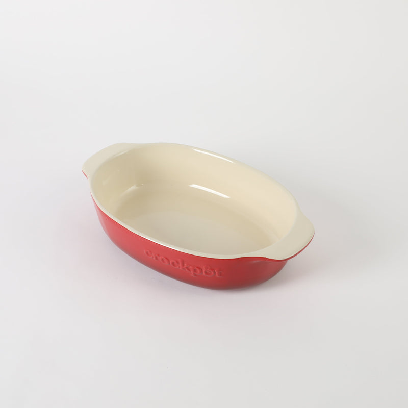 Crock-Pot Artisan 2.5qt Bakeware - Oval - Stoneware - O/S - Color Sleeve