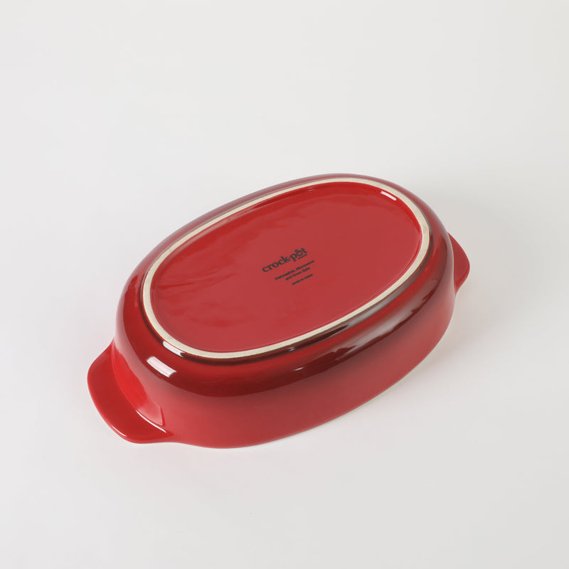 Crock-Pot Artisan 2.5qt Bakeware - Oval - Stoneware - O/S - Color Sleeve