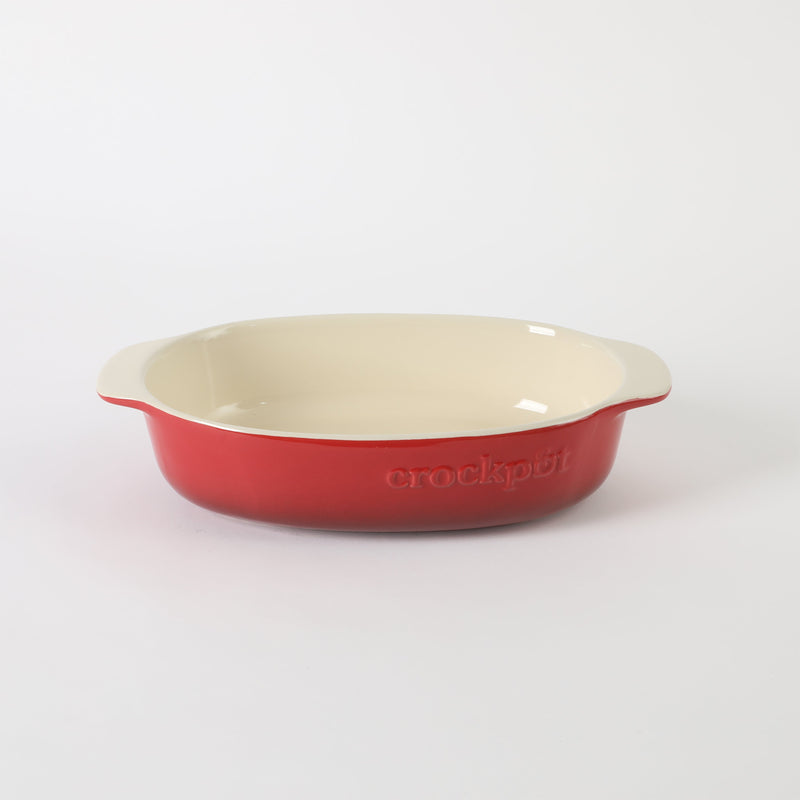 Crock-Pot Artisan 2.5qt Bakeware - Oval - Stoneware - O/S - Color Sleeve