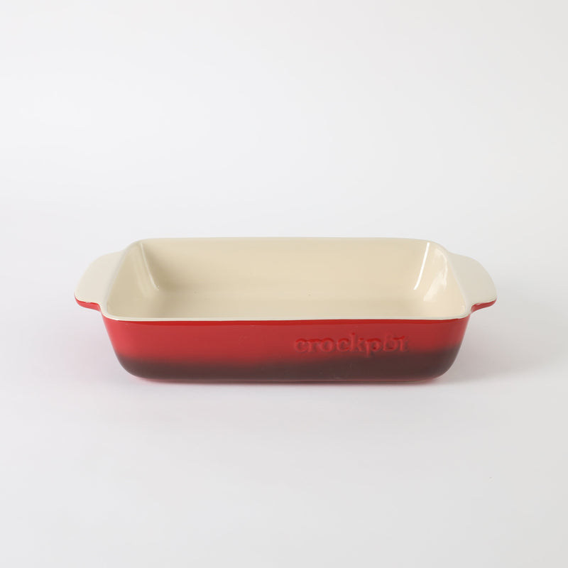 Crock-Pot Artisan 4qt Bakeware - Rectangle - Stoneware - O/S - Color Sleeve