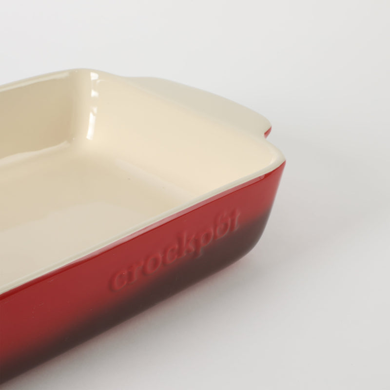 Crock-Pot Artisan 4qt Bakeware - Rectangle - Stoneware - O/S - Color Sleeve