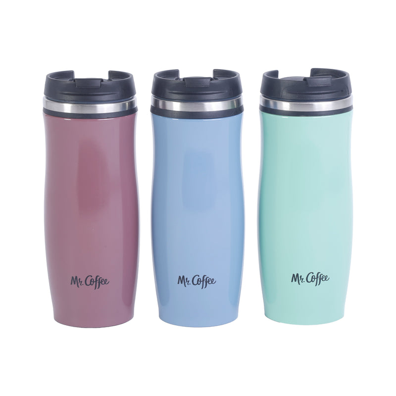 Mr. Coffee Kendrick 12.5oz Stainless Steel Double Wall Thermal Tumbler - Gift Box