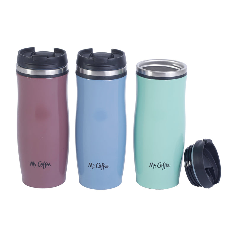 Mr. Coffee Kendrick 12.5oz Stainless Steel Double Wall Thermal Tumbler - Gift Box