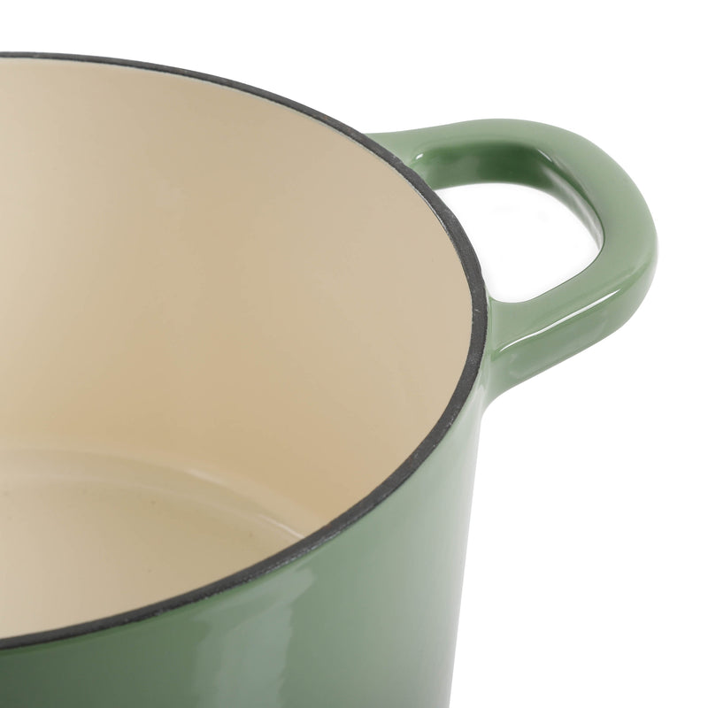 Crock-Pot Artisan 7qt Enamel Cast Iron Dutch Oven w/ Lid - Color Sleeve w/ Remailer