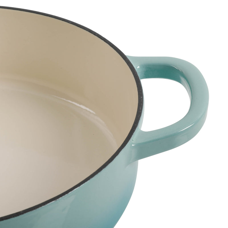 Crock-Pot Artisan 5qt Enamel Cast Iron Braiser Pan w/ Lid - Round - Color Sleeve w/ Remailer