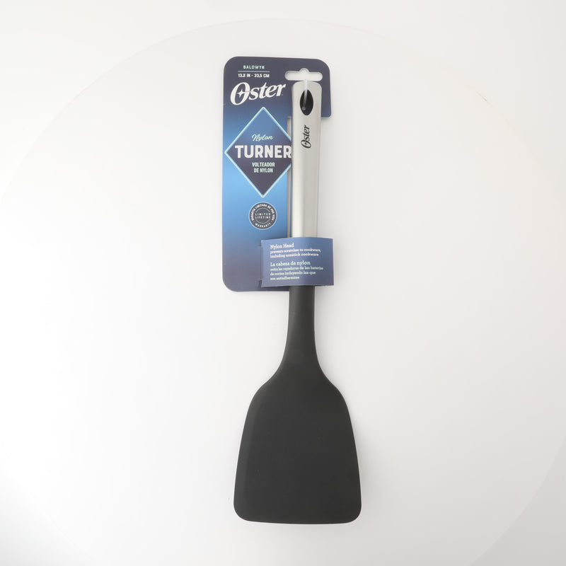 Oster Baldwyn Nylon Turner - Stainless Steel Handle - Tie Card