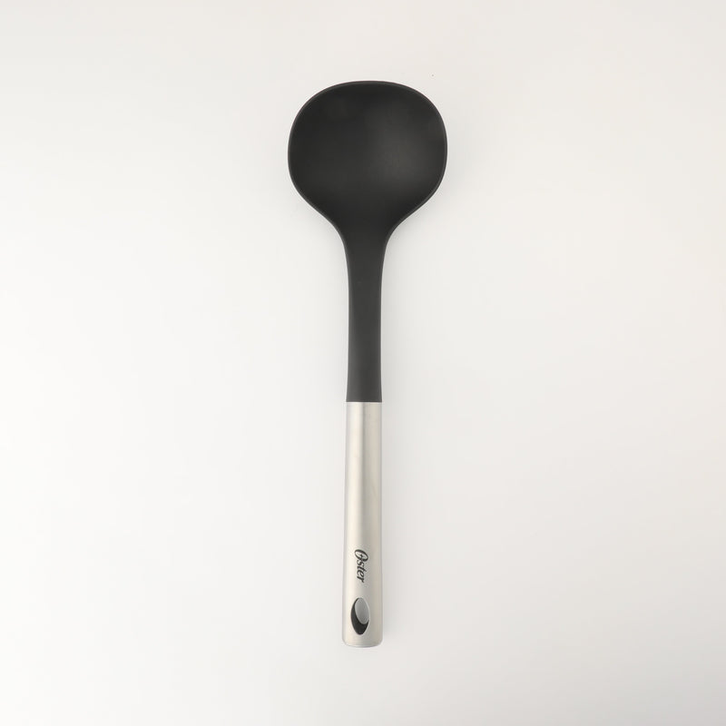 Oster Baldwyn Nylon Ladle - Stainless Steel Handle - Tie Card