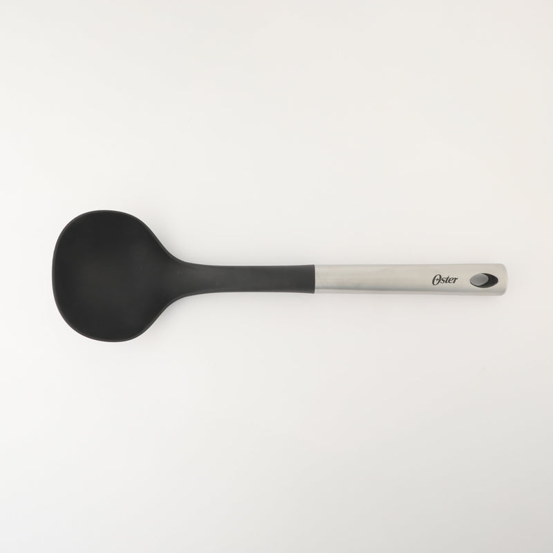 Oster Baldwyn Nylon Ladle - Stainless Steel Handle - Tie Card