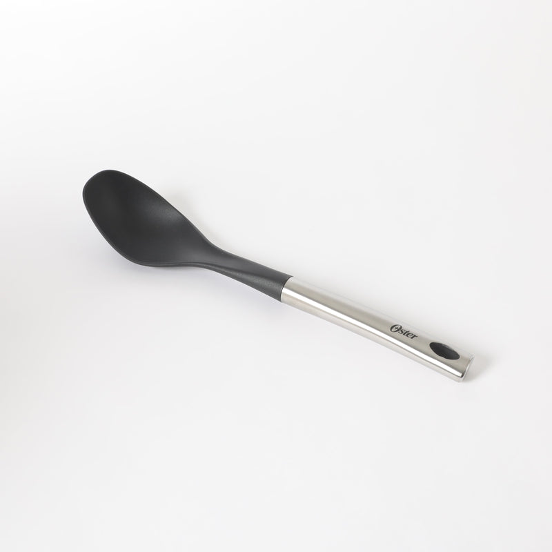 Oster Baldwyn Nylon Serving Spoon - Stainless Steel Handle - Tie Card