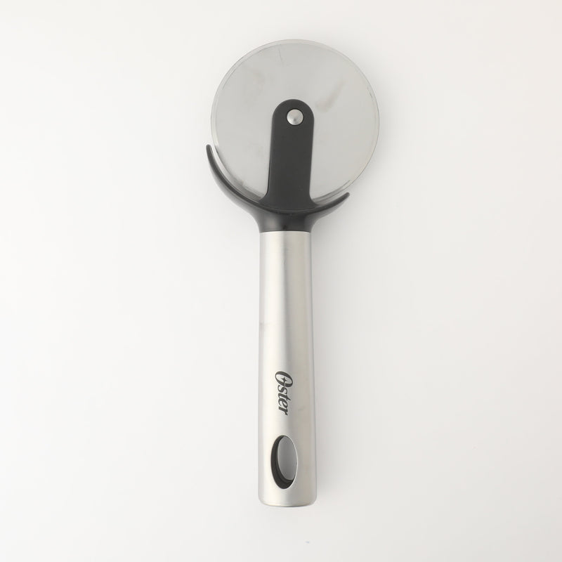 Oster Baldwyn Stainless Steel Pizza Cutter - Stainless Steel Handle - Tie Card