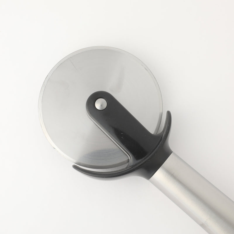 Oster Baldwyn Stainless Steel Pizza Cutter - Stainless Steel Handle - Tie Card
