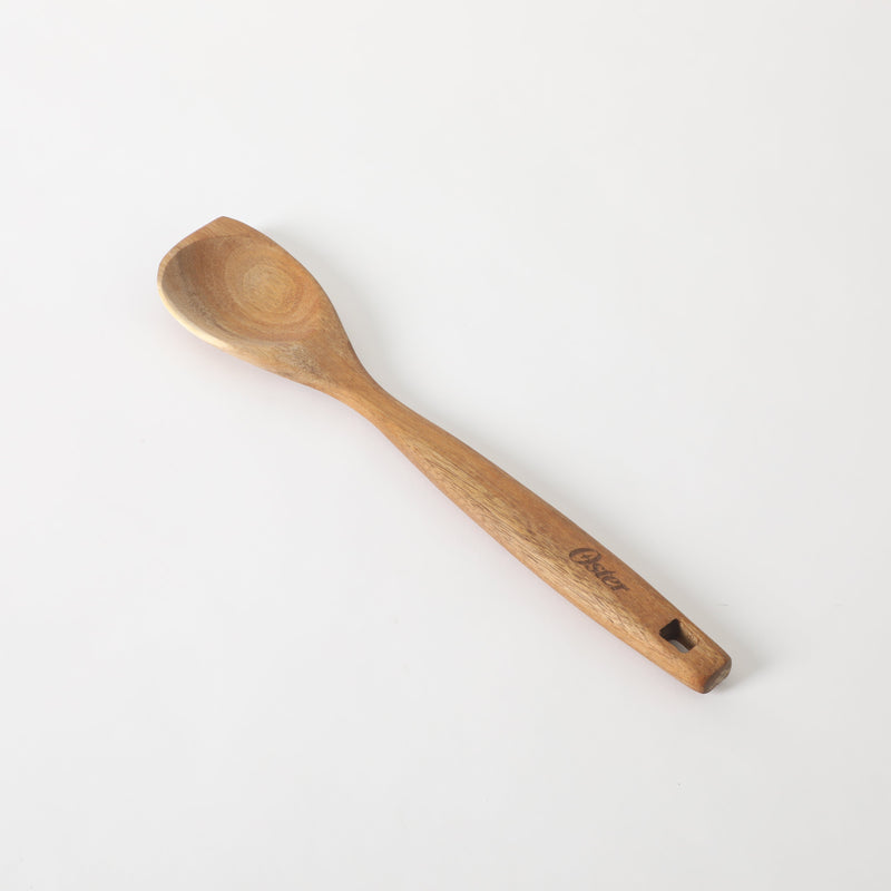 Oster Ingram Acacia Wood Serving Spoon - Tie Card