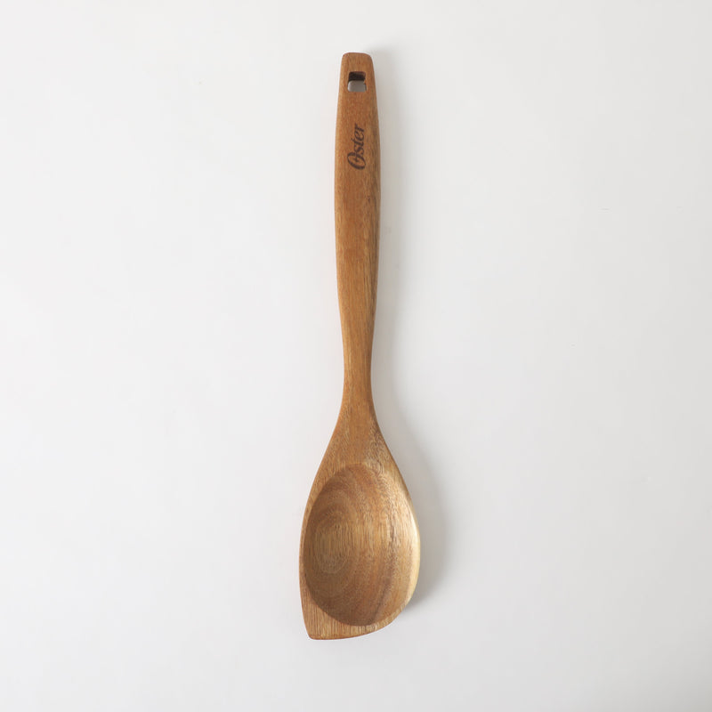 Oster Ingram Acacia Wood Serving Spoon - Tie Card
