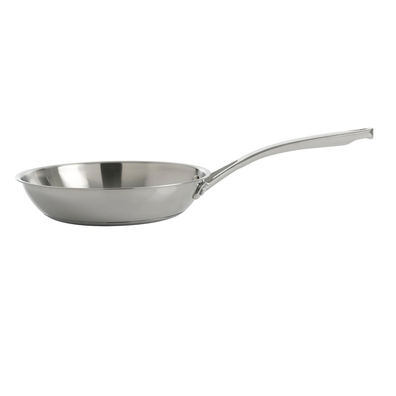 Martha Stewart Castelle 10pc Stainless Steel Cookware Set - Gold Stainless Steel Handles - Impact Bonded Base - Gift Box w/ Remailer