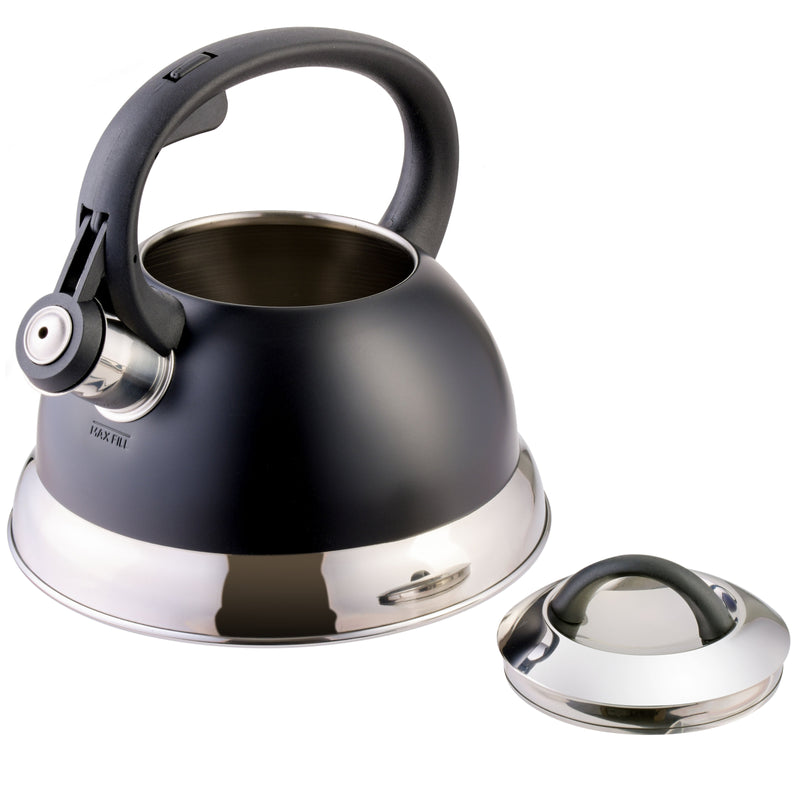 Mr. Coffee Flintshire 1.75qt Stainless Steel Tea Kettle - Nylon Handle - Gift Box