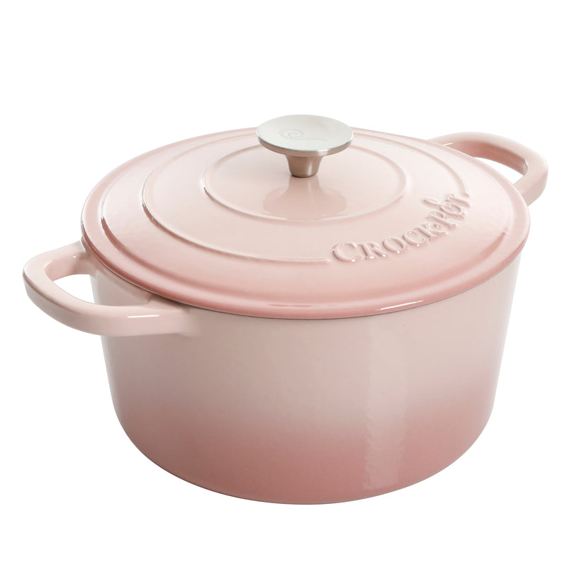 Crock-Pot Artisan 5qt Enamel Cast Iron Dutch Oven w/ Lid - Color Sleeve w/ Remailer