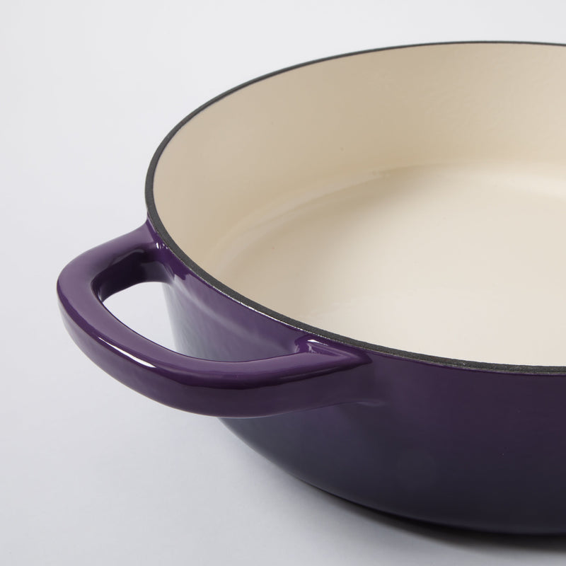 Crock-Pot Artisan 5qt Enamel Cast Iron Braiser Pan w/ Lid - Round - Gift Box
