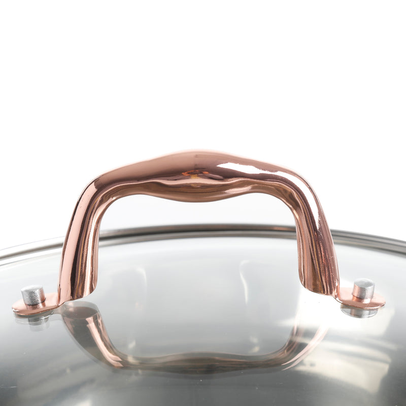Gibson Home Bransonville - 8pc Stainless Steel Belly Shape Cookware Set - Gift Box