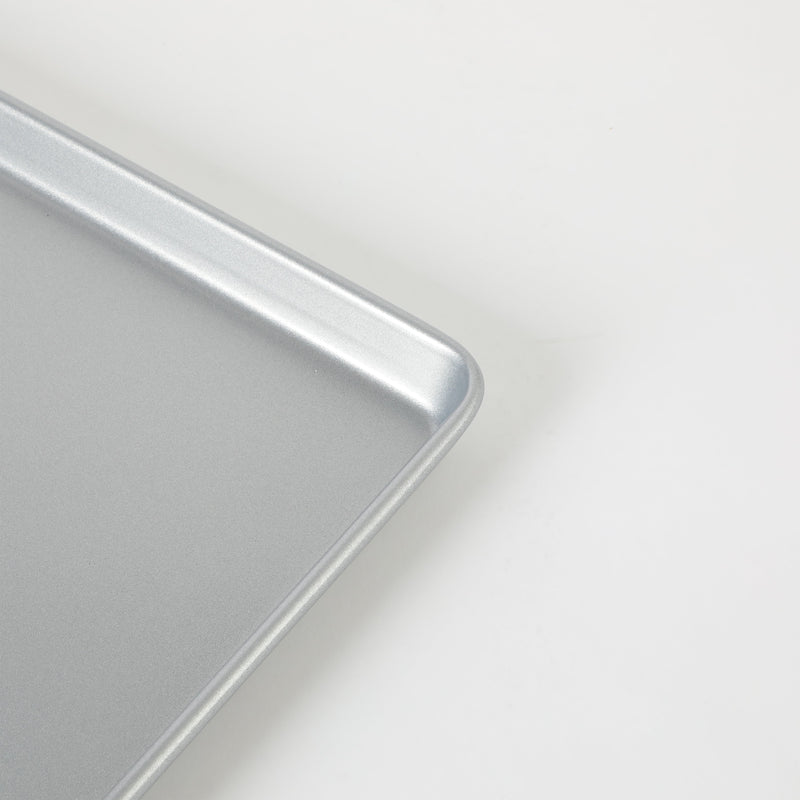 Martha Stewart Everyday Bakeaway 13" Carbon Steel Cookie Sheet - Silver - Nonstick Interior - Color Label
