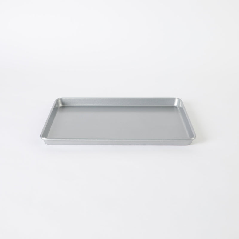 Martha Stewart Everyday Bakeaway 13" Carbon Steel Cookie Sheet - Silver - Nonstick Interior - Color Label