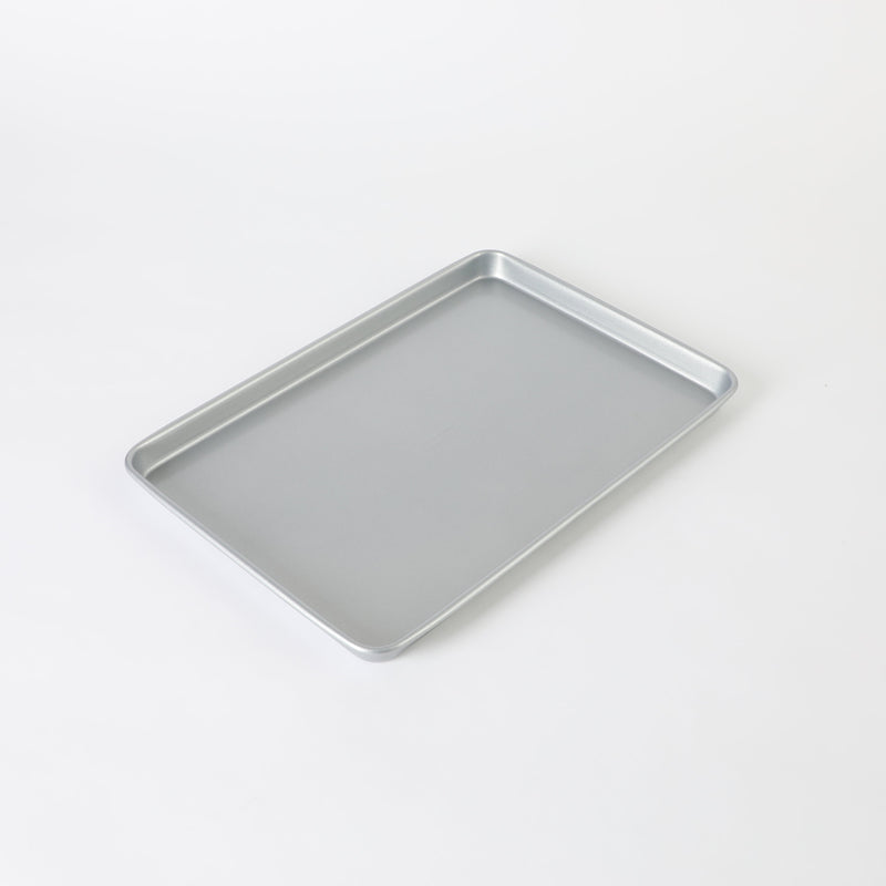 Martha Stewart Everyday Bakeaway 15" Carbon Steel Cookie Sheet - Silver - Nonstick Interior - Color Label