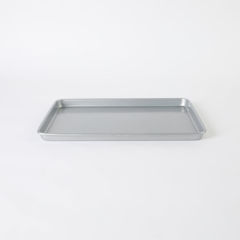Martha Stewart Everyday Bakeaway 15" Carbon Steel Cookie Sheet - Silver - Nonstick Interior - Color Label