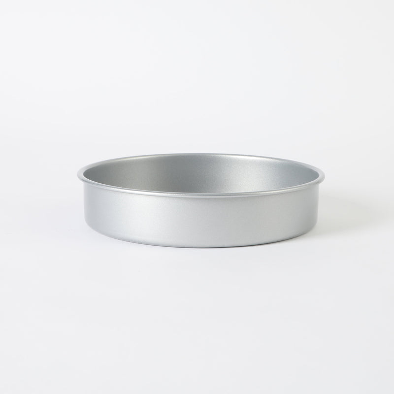 Martha Stewart Everyday Bakeaway 8" Carbon Steel Bake Pan - Silver - Round - Nonstick Interior - Color Label