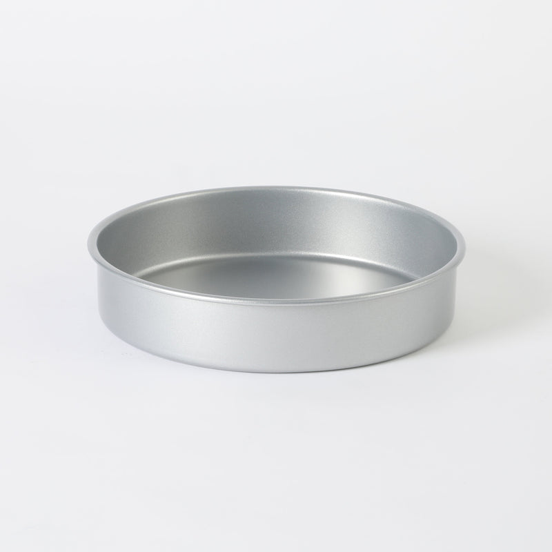 Martha Stewart Everyday Bakeaway 8" Carbon Steel Bake Pan - Silver - Round - Nonstick Interior - Color Label